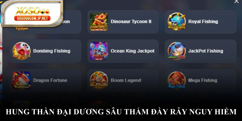 Bắn Cá XOSO66 - Chinh Phục Đại Dương Nhận Thưởng Cực Lớn - kopg